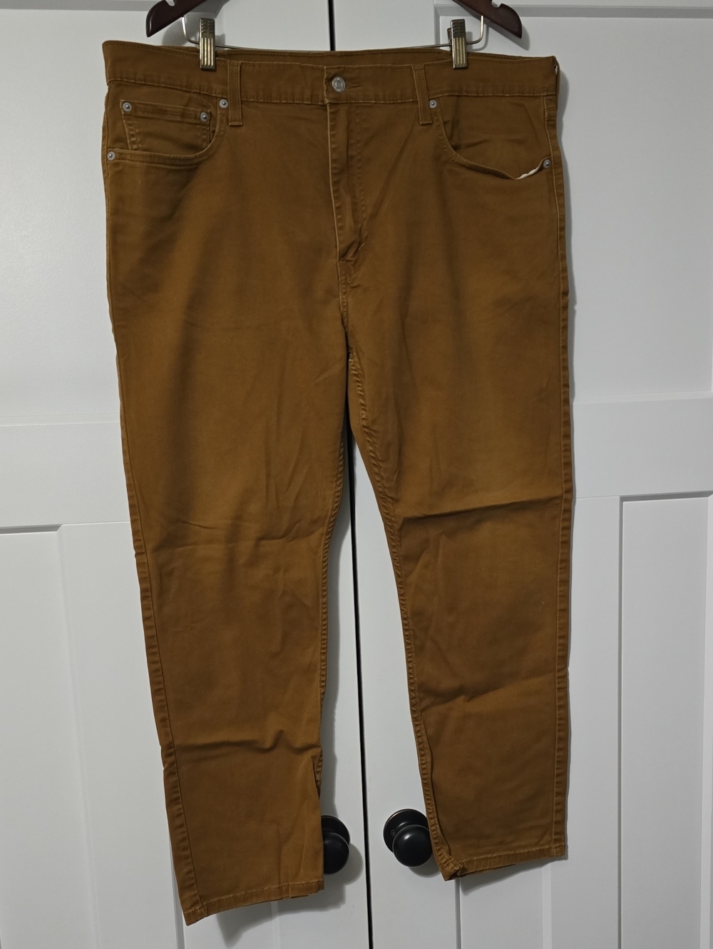 Levi's 502™ Tan Straight-Leg Pants 40x30